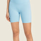 Seamless High-Rise Wide Waistband Biker Shorts