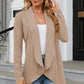 Open Front Long Sleeve Cardigan